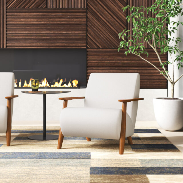 Andablo Upholstered Armchair (Set Of 2)
