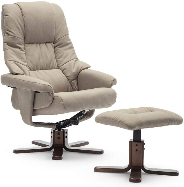Gentilis 77cm Wide Swivel Ergonomic Recliner