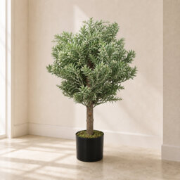 70cm Faux Evergreen Plant in Pot Liner