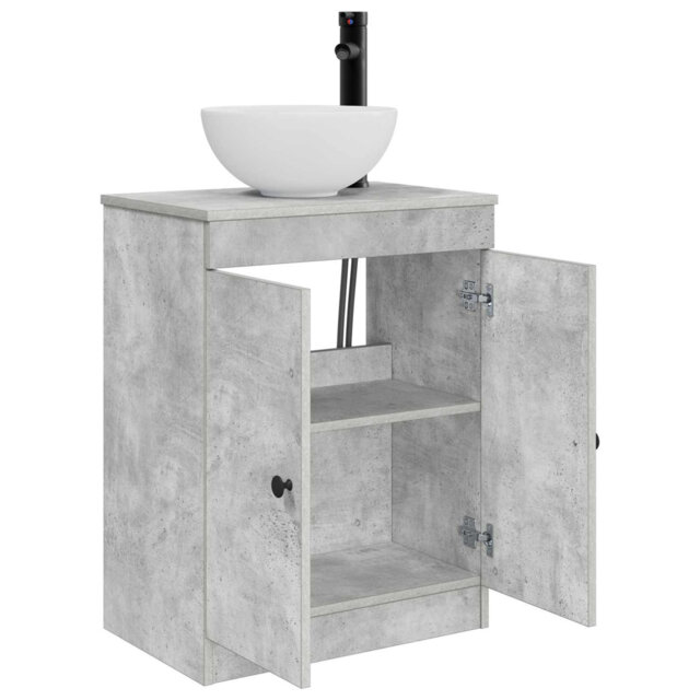 Single Bathroom Vanity with Ceramic Basin