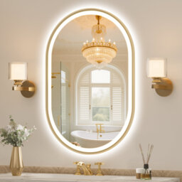 Aluminium Oval Mirror