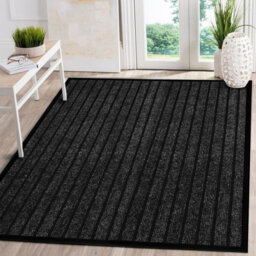Jiyeon Heavy Duty Rubber Barrier Mat Non Slip Indoor/ Outdoor Door Mats Hallway Runner Rug Kitchen Rugs