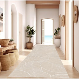 Amaurie Vinyl Machine Printed 80cm X 300cm Area Rug