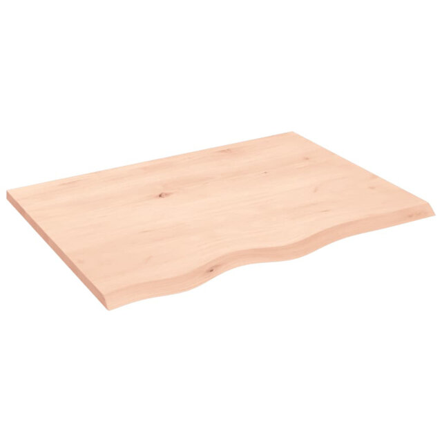 Aeihso 80cm Solid Wood Bathroom Vanity Top