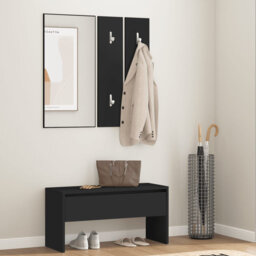 Ivens vidaXL Hallway Furniture Set Engineered Wood