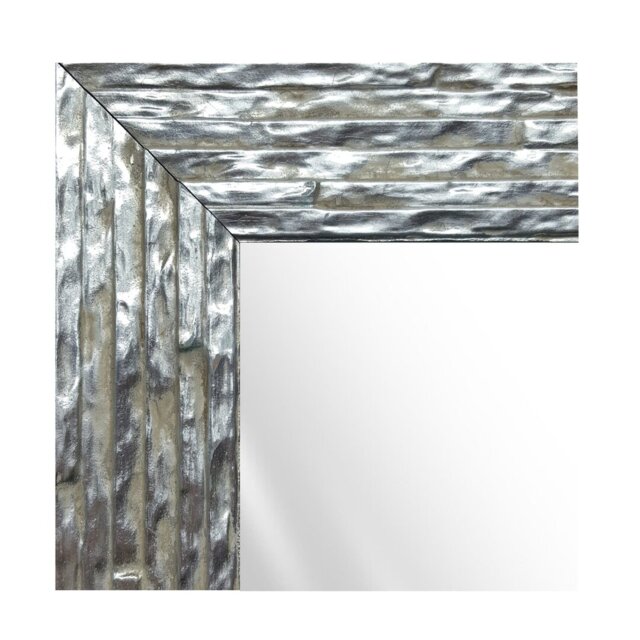 Stahlman Wood Flat Wall Mirror