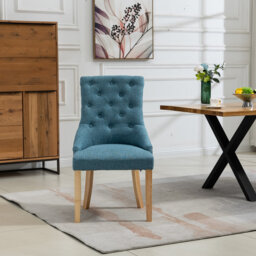 Set of 2 Ravenna Upholstered Fabric Dining Chair