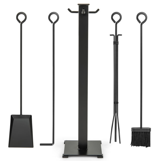 Metal Fireplace Tool Set
