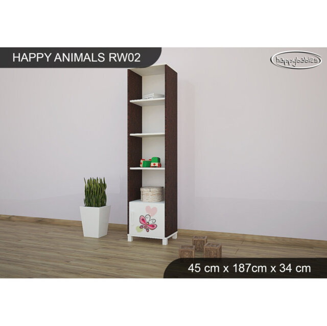 187cm H X 45cm W Cube Unit Kids Bookcase