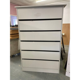 Jacob Building Ski 6 Drawer 100cm W Chest of Drawers