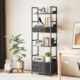 176cm H x 60cm W Steel Standard Bookcase