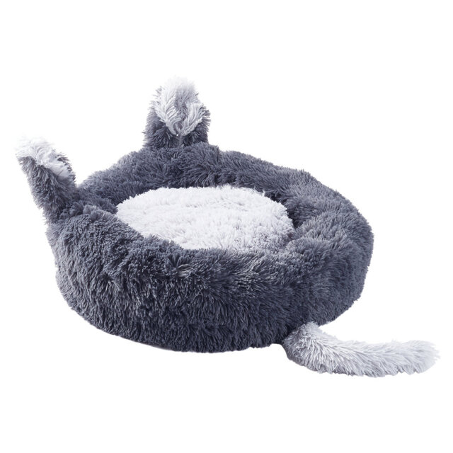 Willingham Doughnut Shaped Plush Cat Bed Dog Nest