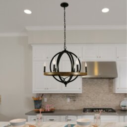 Mike 6 - Light Candle Style Chandelier