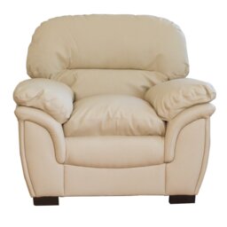 Sarno Faux Leather Armchair