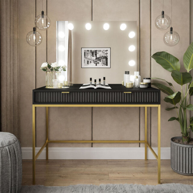Anges Dressing Table with Mirror
