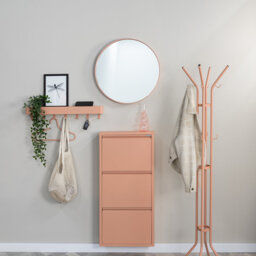Jessy Steel Freestanding 12 - Hook Coat Stand