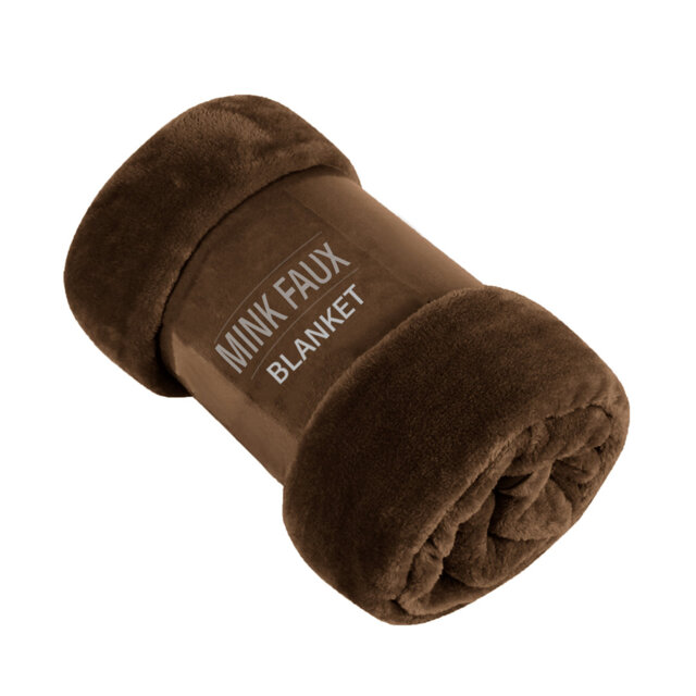 Francella Plush Cozy Mink faux Fleece Blanket/Throw