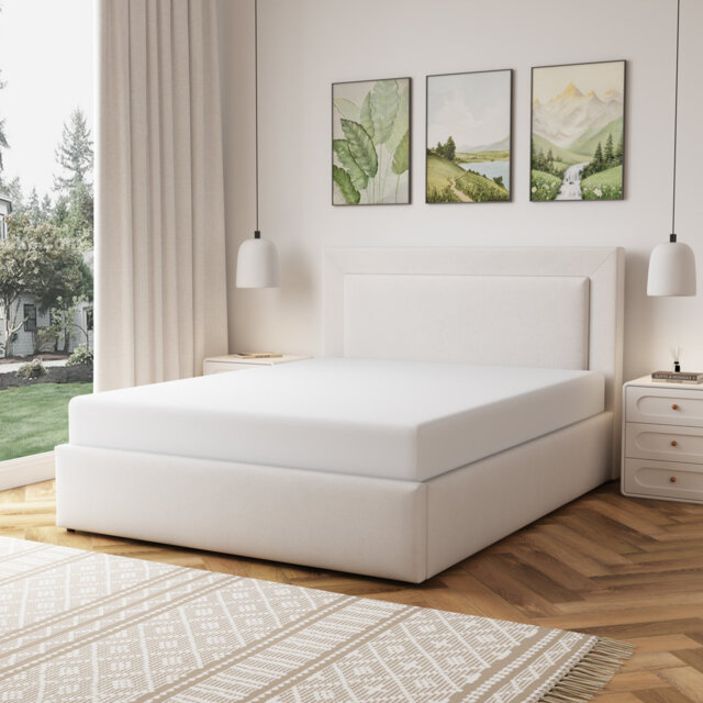 Upholstered Ottoman Storage Bed