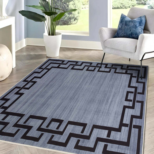 Printed Area Rug – Soft, Durable, Fade-Resistant Floor Decor For Living Room & Bedroom