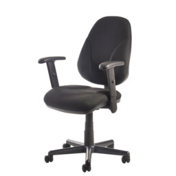 Fabric Operators Chair with Lumbar Support
