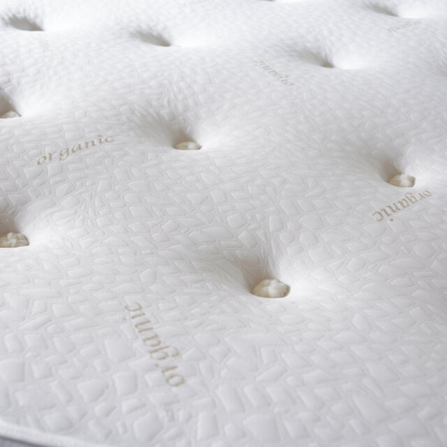 Arlette Upholstered UK Double - DE 135 X 190 Cm Bed with Mattress