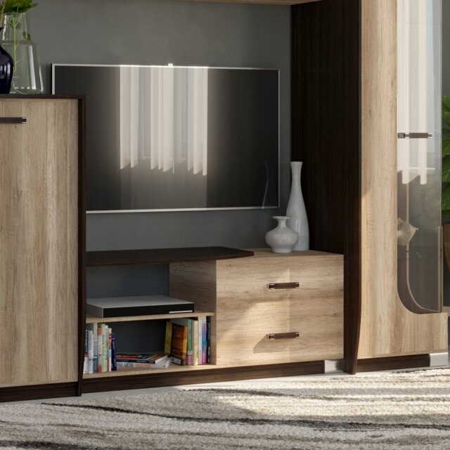 "Vanita TV Stand for TVs up to 88"""