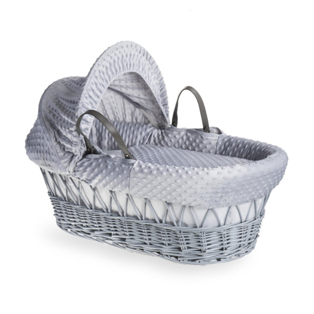 Dimple Wicker Moses Basket