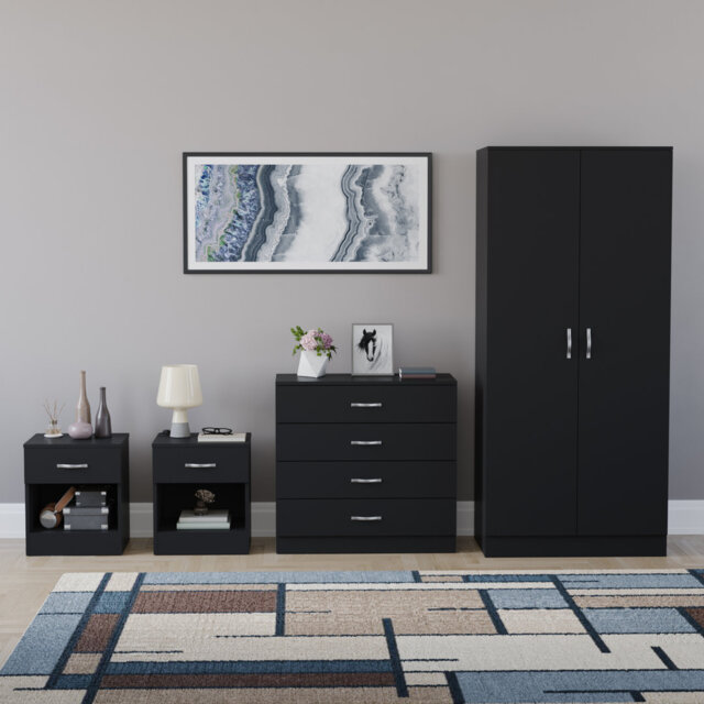 Maybery 4 Pieces Bedroom Set