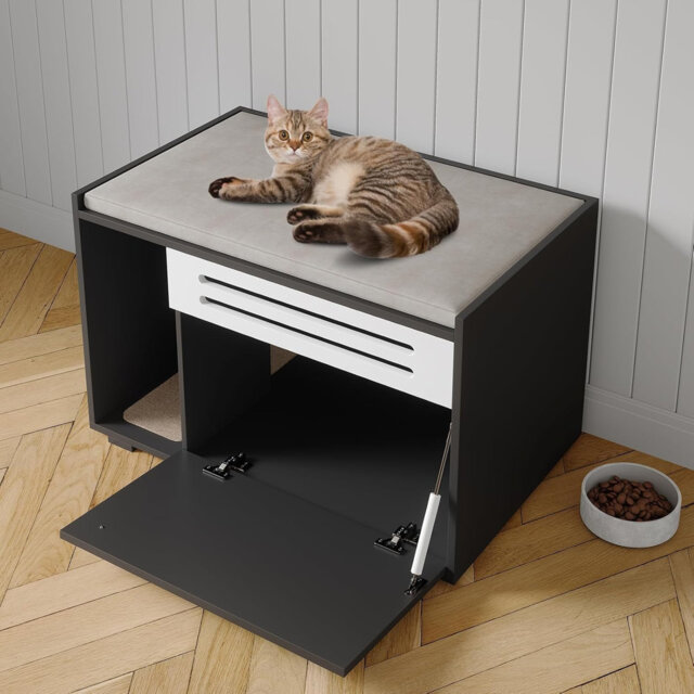 MDF Litter Box