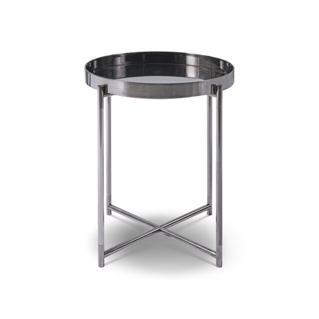 Amaani Tray Top Cross Legs End Table