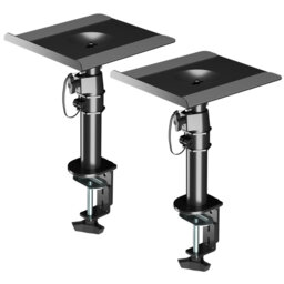 Clamp-On Speaker Stand Desk Mount Set