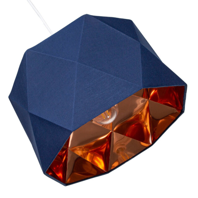 Cotton Fabric Geometric Shade with Inner Brushed Effect Lining
