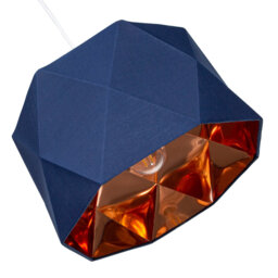 Cotton Fabric Geometric Shade with Inner Brushed Effect Lining