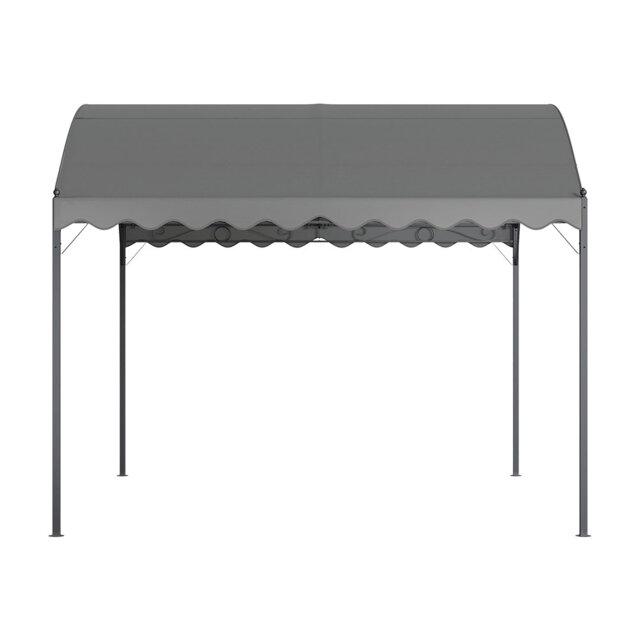 Dakota Fields 300cm W Polyester Cover Retractable Freestanding Awning