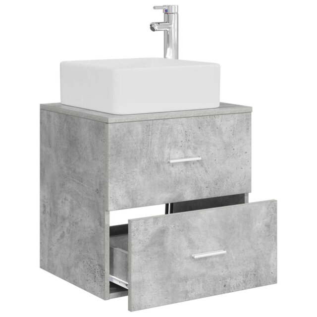 Single Bathroom Vanity with Ceramic Basin
