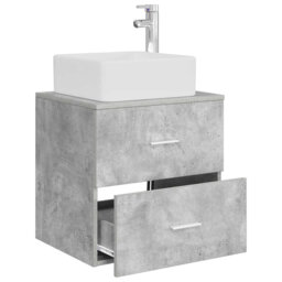 Single Bathroom Vanity with Ceramic Basin
