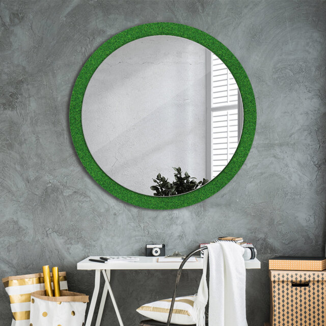 Huldar Glass Flat Wall Mirror