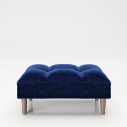 Scarlett 88cm Wide Tufted Rectangle Solid Colour Cocktail Ottoman