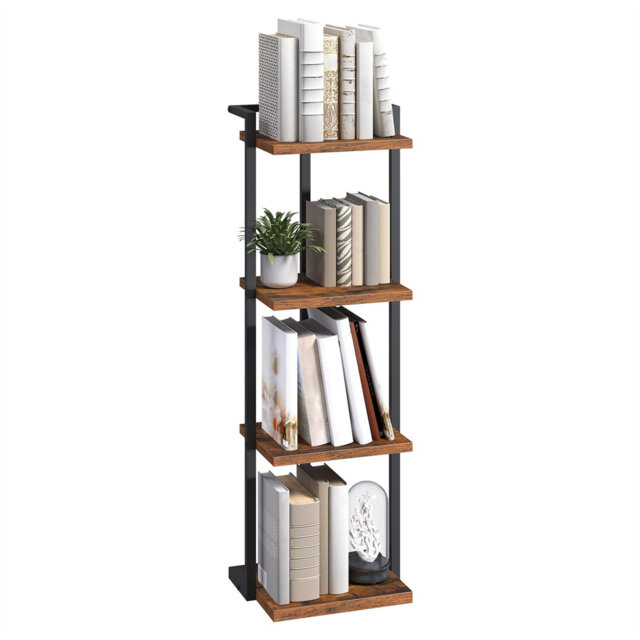 Open Vertical Bookcase