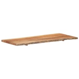 Bathroom Vanity Top Solid Acacia Wood 140x52x3.8 cm