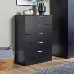 Phoenix 5 Drawer Chest Bedroom Storage Unit