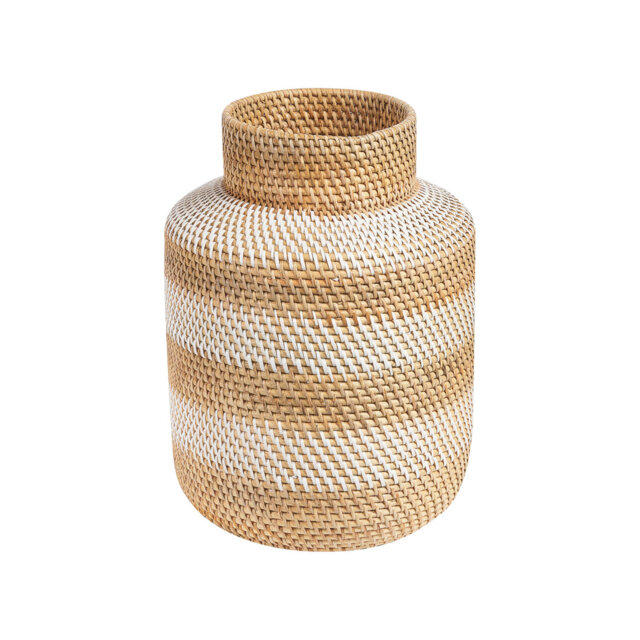Aadhav Handmade Wood Table Vase