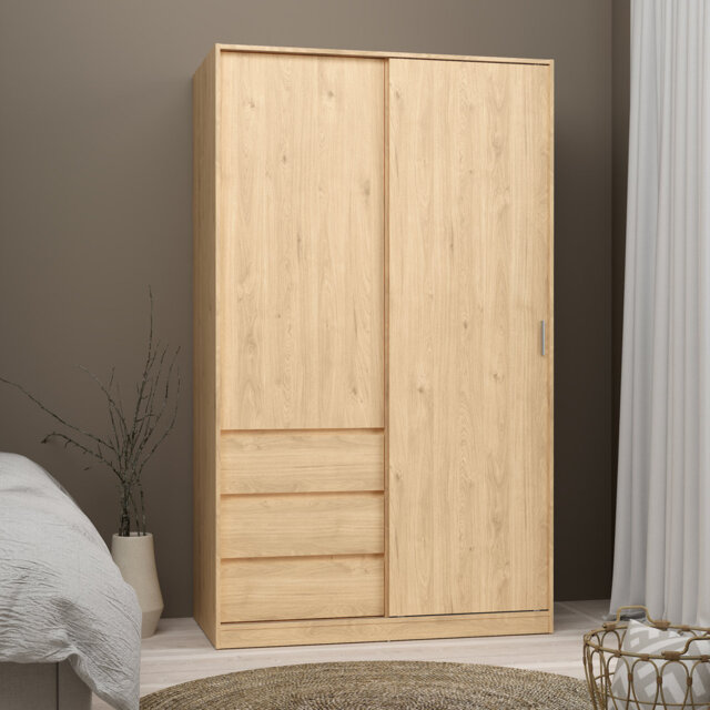 Parley 2 Door Sliding Wardrobe