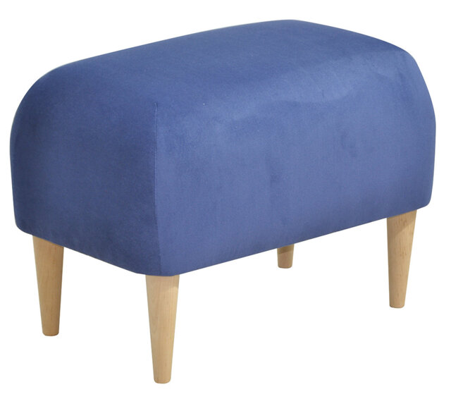 Jupi 60cm Wide Rectangle Footstool Ottoman