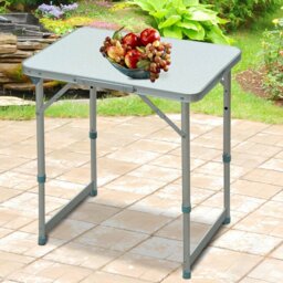 Kinzer Rectangular Wood Folding Outdoor Camping Table , 60cm cm W 45cm cm D