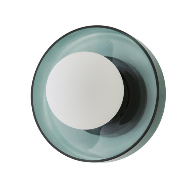 Alberga Glass Flush Mounted Sconce
