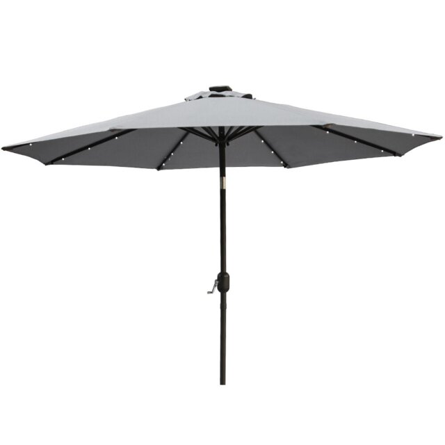 Antibes 2.7m Traditional Parasol with Lights