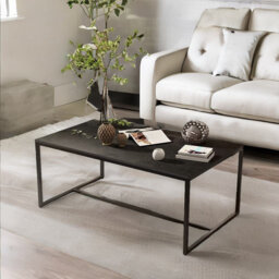Osbonre Rectangular Faux Marble Coffee Table Living Room Furniture