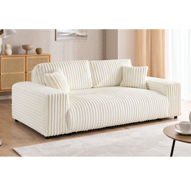 Sofa 2 Seater Mollis in Jumbo Cord with comfortable seat
