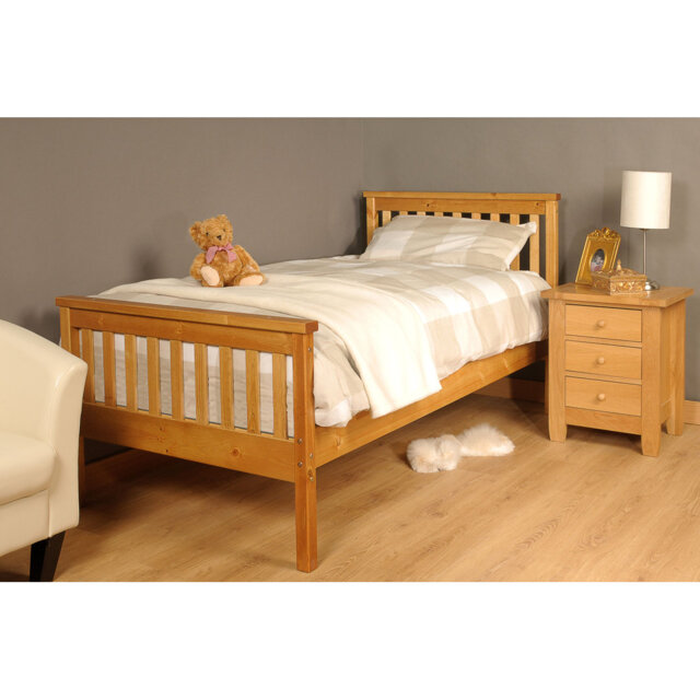 Shane Solid Wood Bed